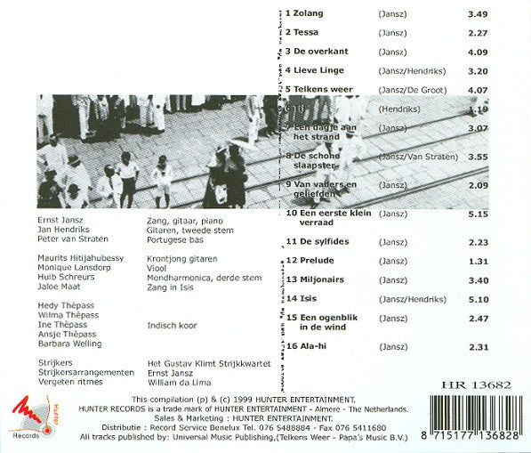 Ernst Jansz : De Overkant (CD, Album)