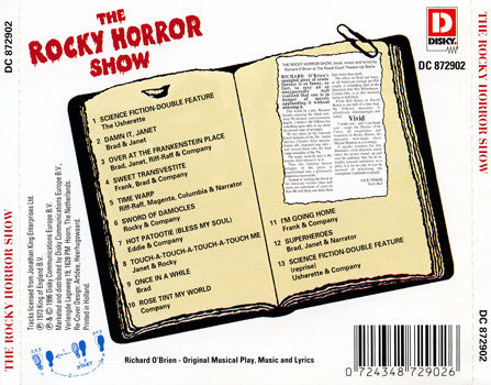 Various : The Rocky Horror Show (CD, Album, RE)