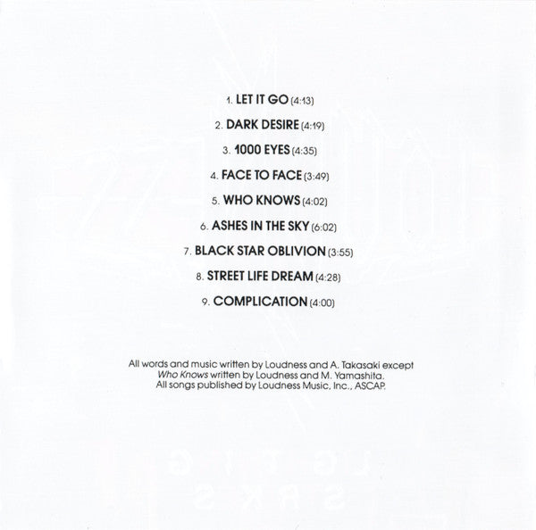 Loudness (5) : Lightning Strikes (CD, Album, RE)
