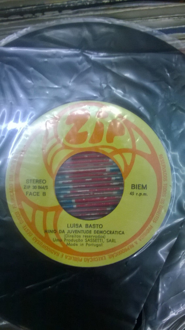 Luisa Basto : Avante / Hino Da Juventude Democrática (7")