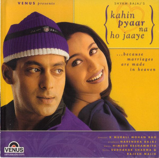Himesh Reshammiya, Sudhakar Sharma & Rajesh Malik : Kahin Pyaar Na Ho Jaaye (CD)