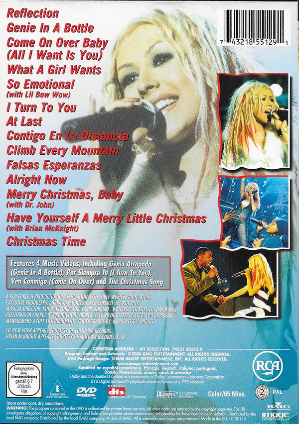 Christina Aguilera : My Reflection (DVD-V, Multichannel, PAL, RC )