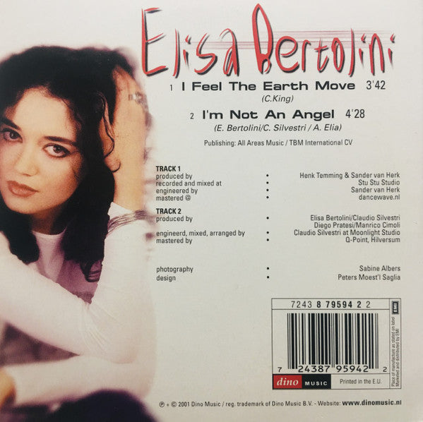 Elisa Bertolini : I Feel The Earth Move (CD, Single, Car)