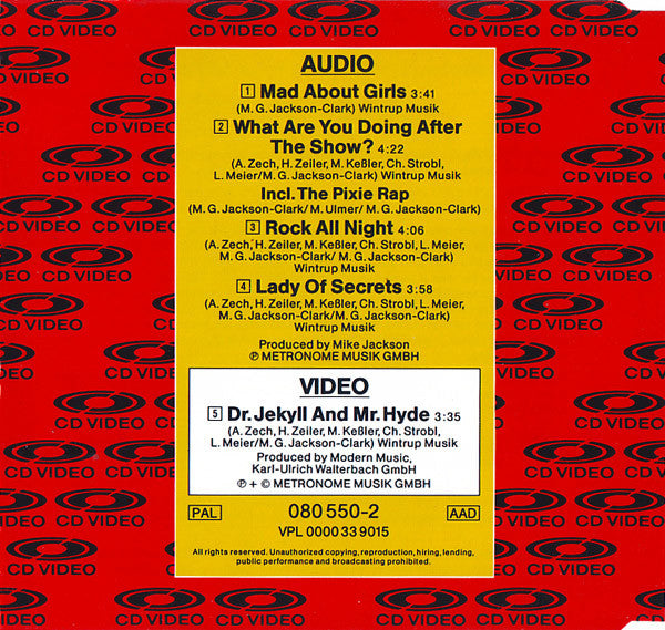 Helter Skelter (4) : Dr. Jekyll And Mr. Hyde (CDV, 5", Single, PAL)