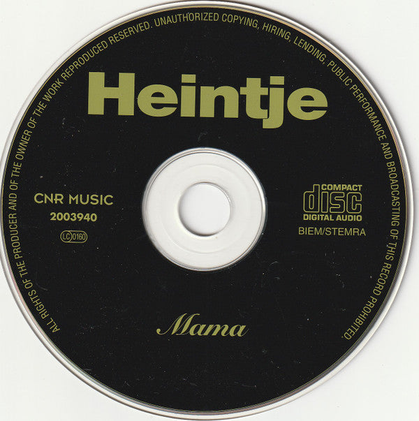 Heintje : Mama (CD, Album, Comp)
