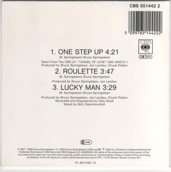 Bruce Springsteen : One Step Up (CD, Mini)
