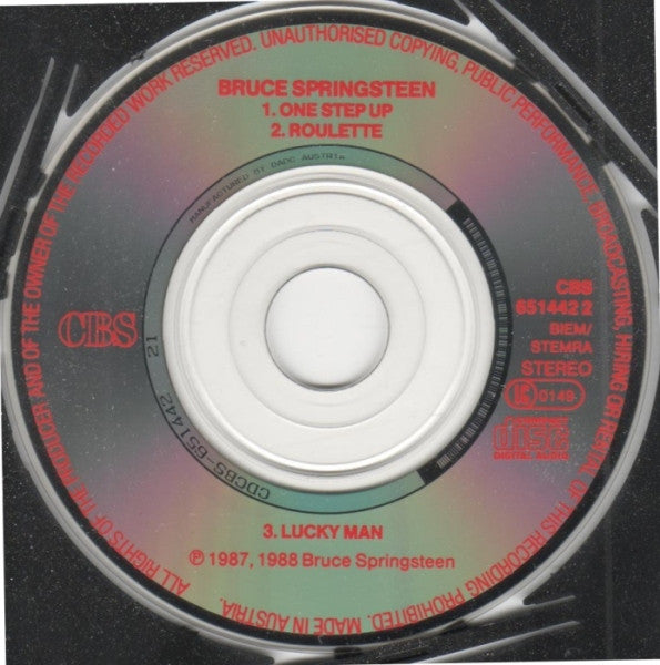 Bruce Springsteen : One Step Up (CD, Mini)