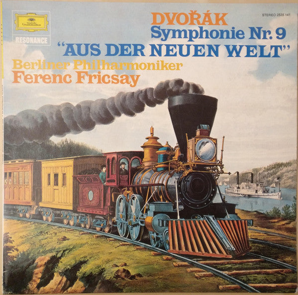 Antonín Dvořák, Berliner Philharmoniker, Ferenc Fricsay : Symphonie Nr. 9 "Aus Der Neuen Welt" (LP, RE)