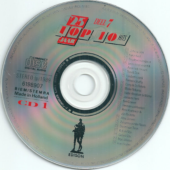 Various : 25 Jaar Nederlandstalige Top 40 Hits - Deel 7 - 1965-1989 (2xCD, Comp)