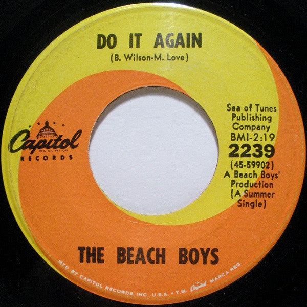 The Beach Boys : Do It Again (7", Single, Scr)