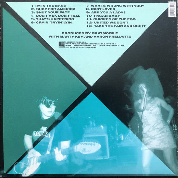 Bratmobile : Girls Get Busy (LP, Album)
