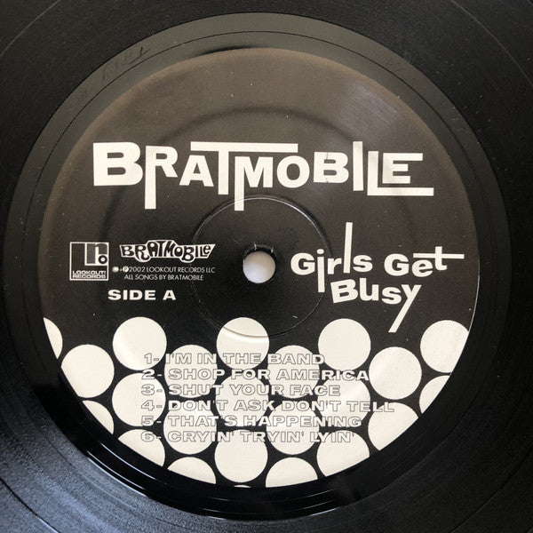 Bratmobile : Girls Get Busy (LP, Album)