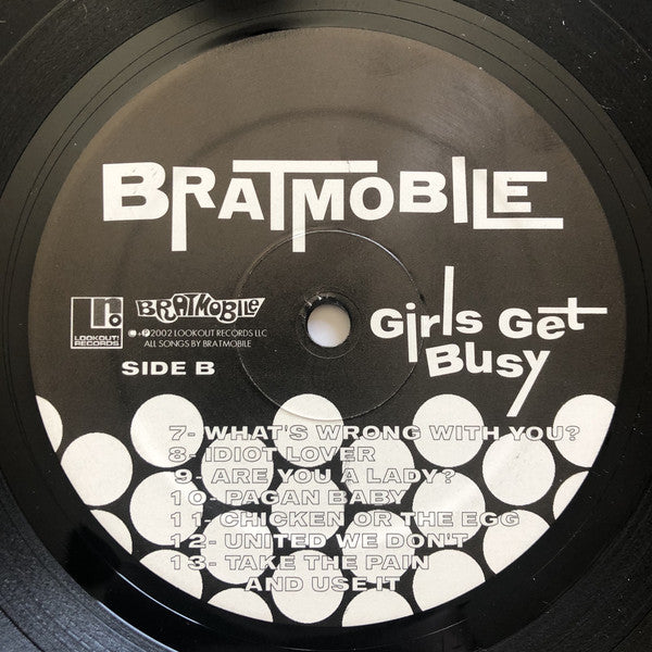 Bratmobile : Girls Get Busy (LP, Album)