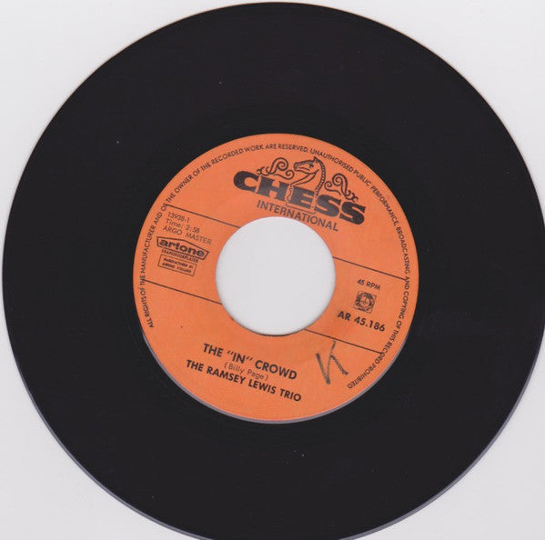 The Ramsey Lewis Trio : The "In" Crowd / Travel On (7", Single)