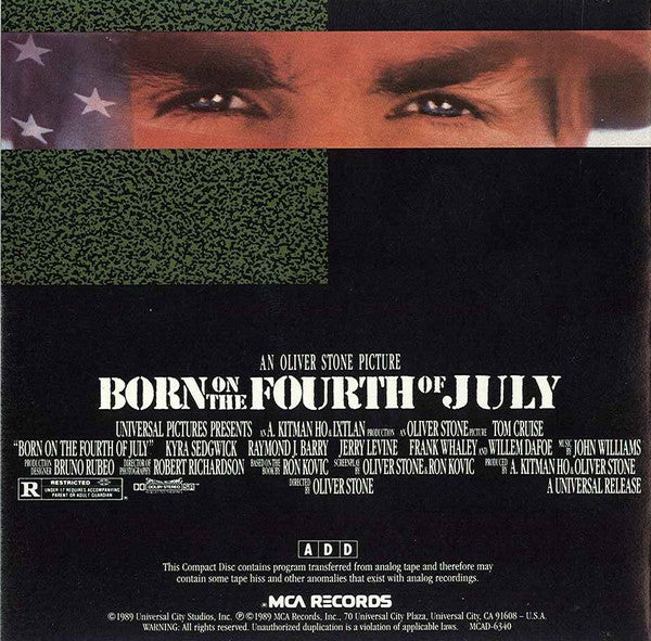 Various : Born On The Fourth Of July (Motion Picture Soundtrack Album) (CD, Album, RE)