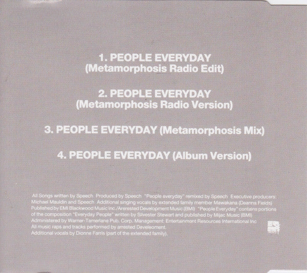 Arrested Development : People Everyday (CD, Maxi)