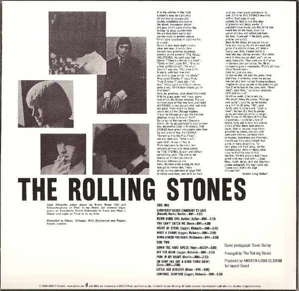 The Rolling Stones : The Rolling Stones, Now! (CD, Album, Mono, Ltd, RE, RM)