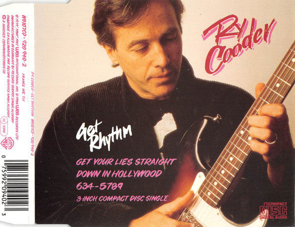 Ry Cooder : Get Rhythm (CD, Mini, Single)