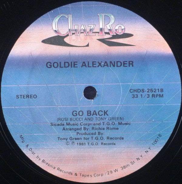 Goldie Alexander : Show You My Love (12")