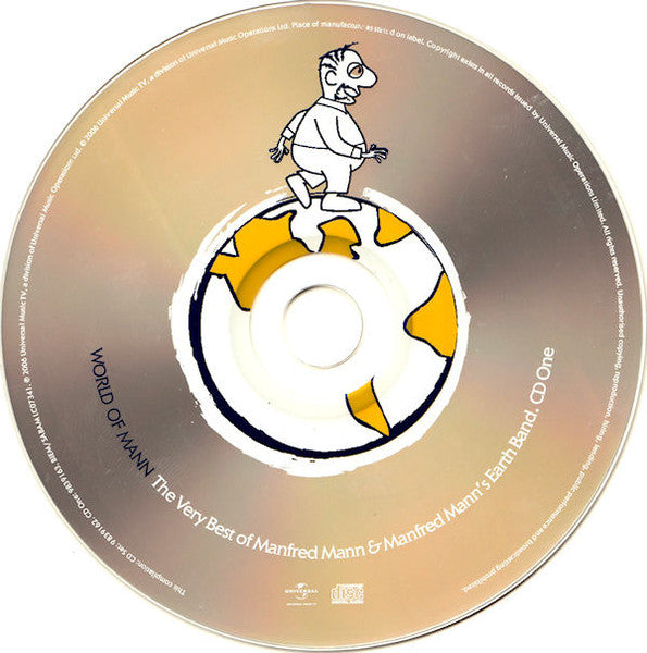 Manfred Mann, Manfred Mann's Earth Band : World Of Mann (The Very Best Of Manfred Mann & Manfred Mann's Earth Band) (2xCD, Comp)