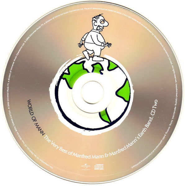 Manfred Mann, Manfred Mann's Earth Band : World Of Mann (The Very Best Of Manfred Mann & Manfred Mann's Earth Band) (2xCD, Comp)