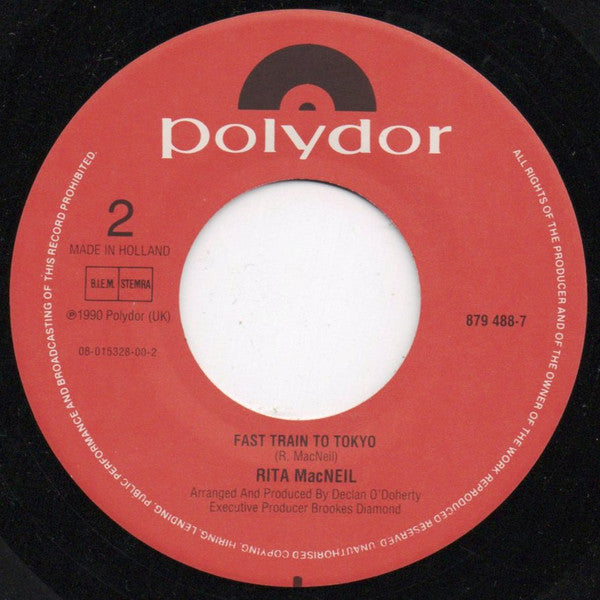 Rita MacNeil : Flying On Your Own (7", Single)