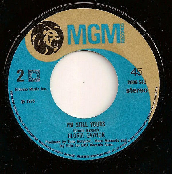 Gloria Gaynor : (If You Want It) Do It Yourself (7", Single)