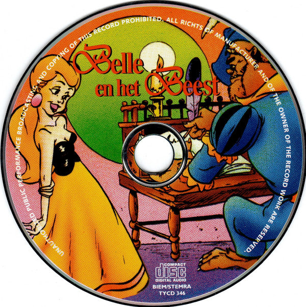De Zonnepitten : Belle En Het Beest (Sprookjes & Liedjes) (CD, Album)