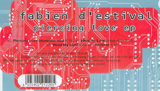 Fabien D'Estival : Piercing Love EP (12", EP)