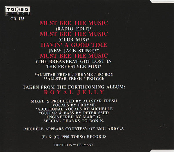 King Bee : Must Bee The Music / Havin' A Good Time (CD, Maxi)