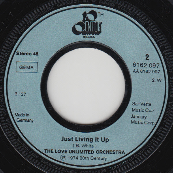 Love Unlimited Orchestra : My Sweet Summer Suite (7", Single)