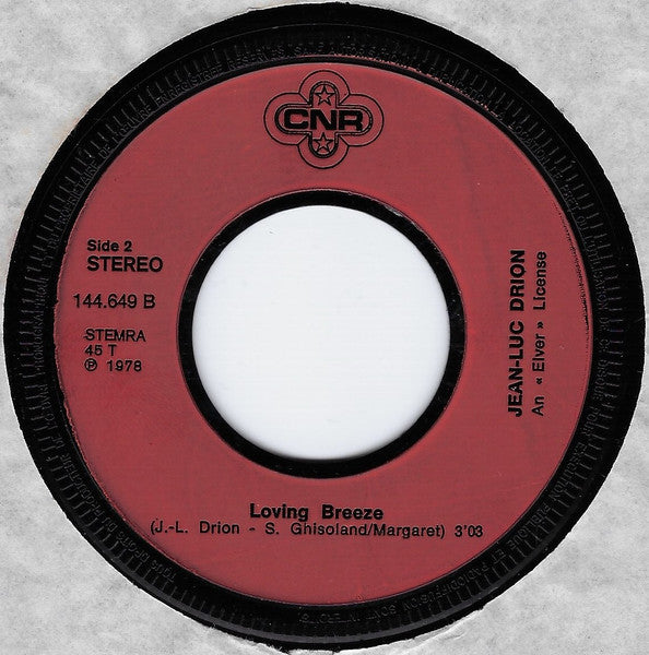 Jean-Luc Drion : I'm Out And It's Over (7", Single)