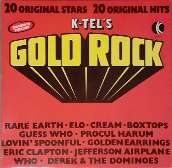 Various : K-tel’s Gold Rock (LP, Comp)