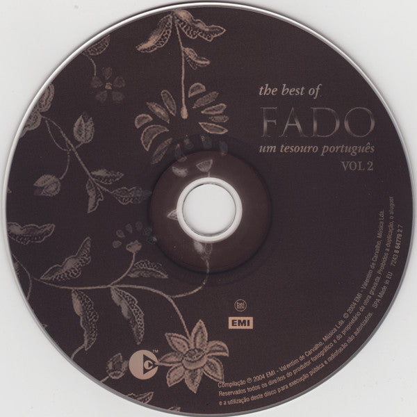 Various : The Best Of Fado (Um Tesouro Português) Vol. 2 (CD, Comp, Copy Prot.)