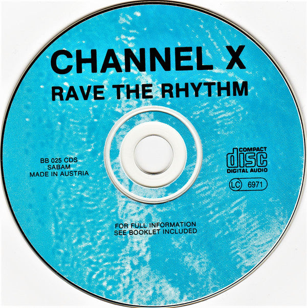 Channel X : Rave The Rhythm (Remix) (CD, Single)