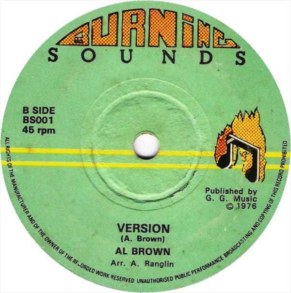 Al Brown (4) : Revival Festival (7")