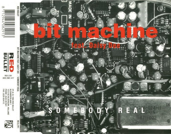 Bit Machine Feat. Daisy Dee : Somebody Real (CD, Maxi)