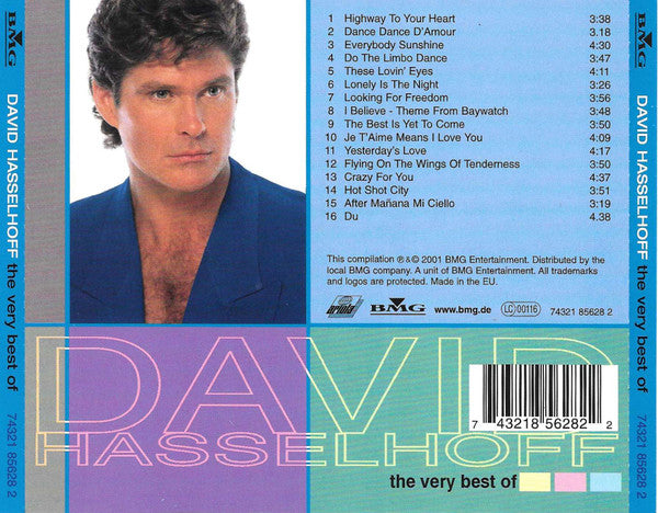 David Hasselhoff : The Very Best Of (CD, Comp)