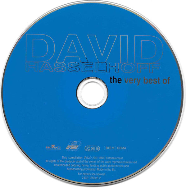 David Hasselhoff : The Very Best Of (CD, Comp)