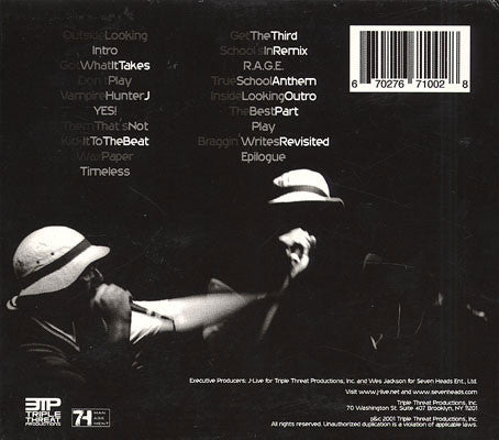 J-Live : The Best Part (CD, Album, Dig)