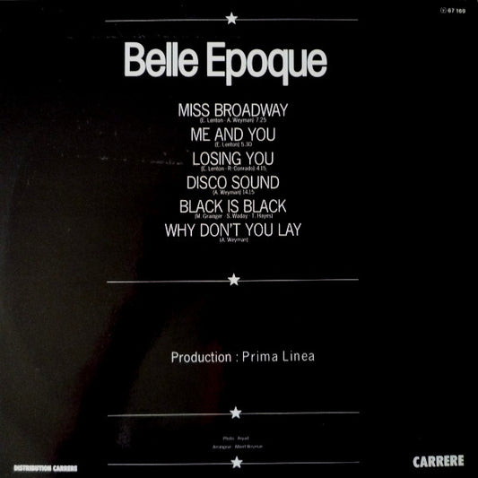 Belle Epoque : Miss Broadway (LP, Album, P/Mixed)