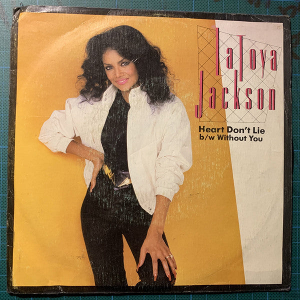 La Toya Jackson : Heart Don't Lie (7", Single)