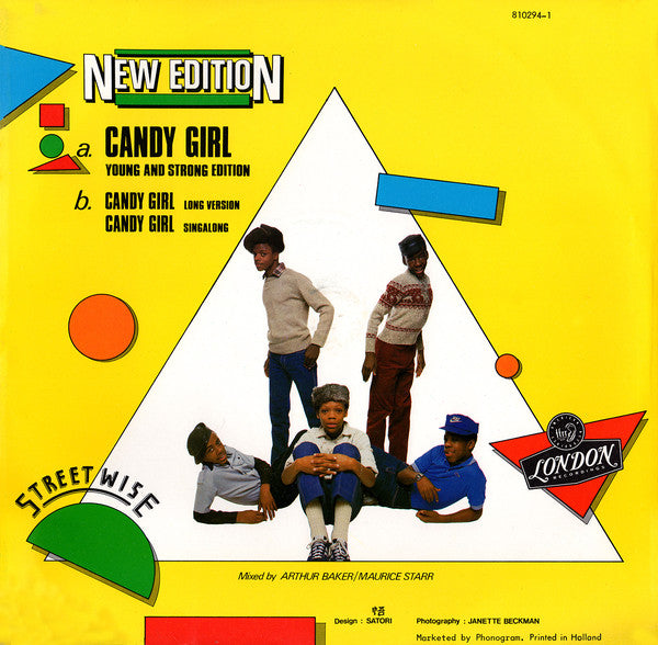 New Edition : Candy Girl (12", EP)