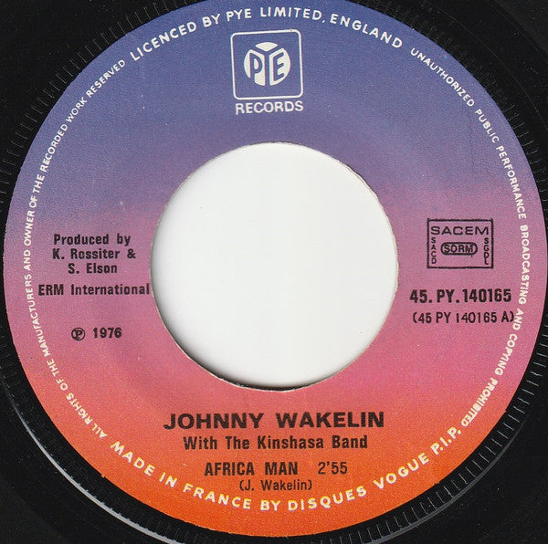 Johnny Wakelin : Africa Man (7", Single)
