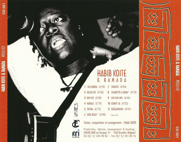 Habib Koité & Bamada : Muso Ko (CD, Album)