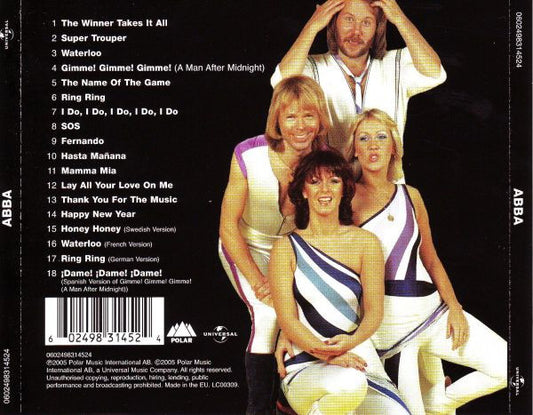 ABBA : 18 Hits (CD, Comp, RM)