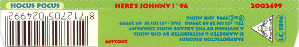 Hocus Pocus : Here's Johnny! ('96 Remixes) (CD, Maxi)