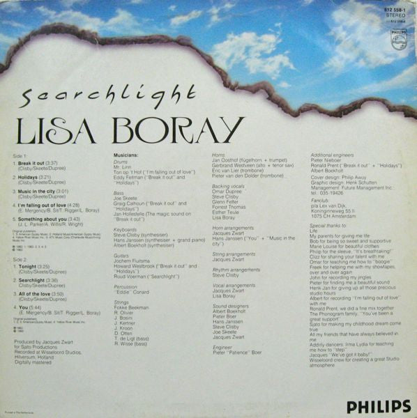 Lisa Boray : Searchlight (LP, Album)