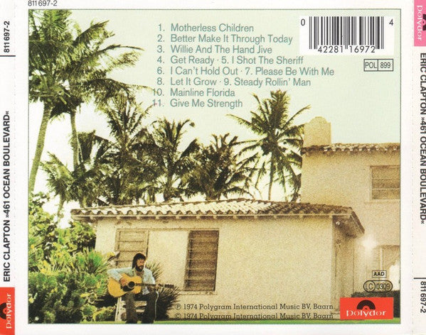 Eric Clapton : 461 Ocean Boulevard (CD, Album, RE)