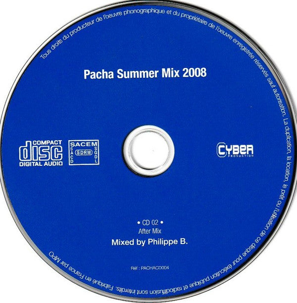 Various : Pacha Summer Mix 2008 (2xCD, Comp, Mixed, Dig)